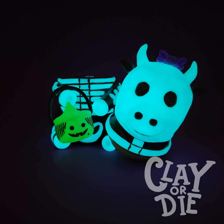 Skeleton Cow Jar