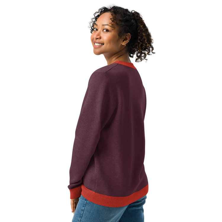 Tomato Terrestrial Knitted crew neck sweater